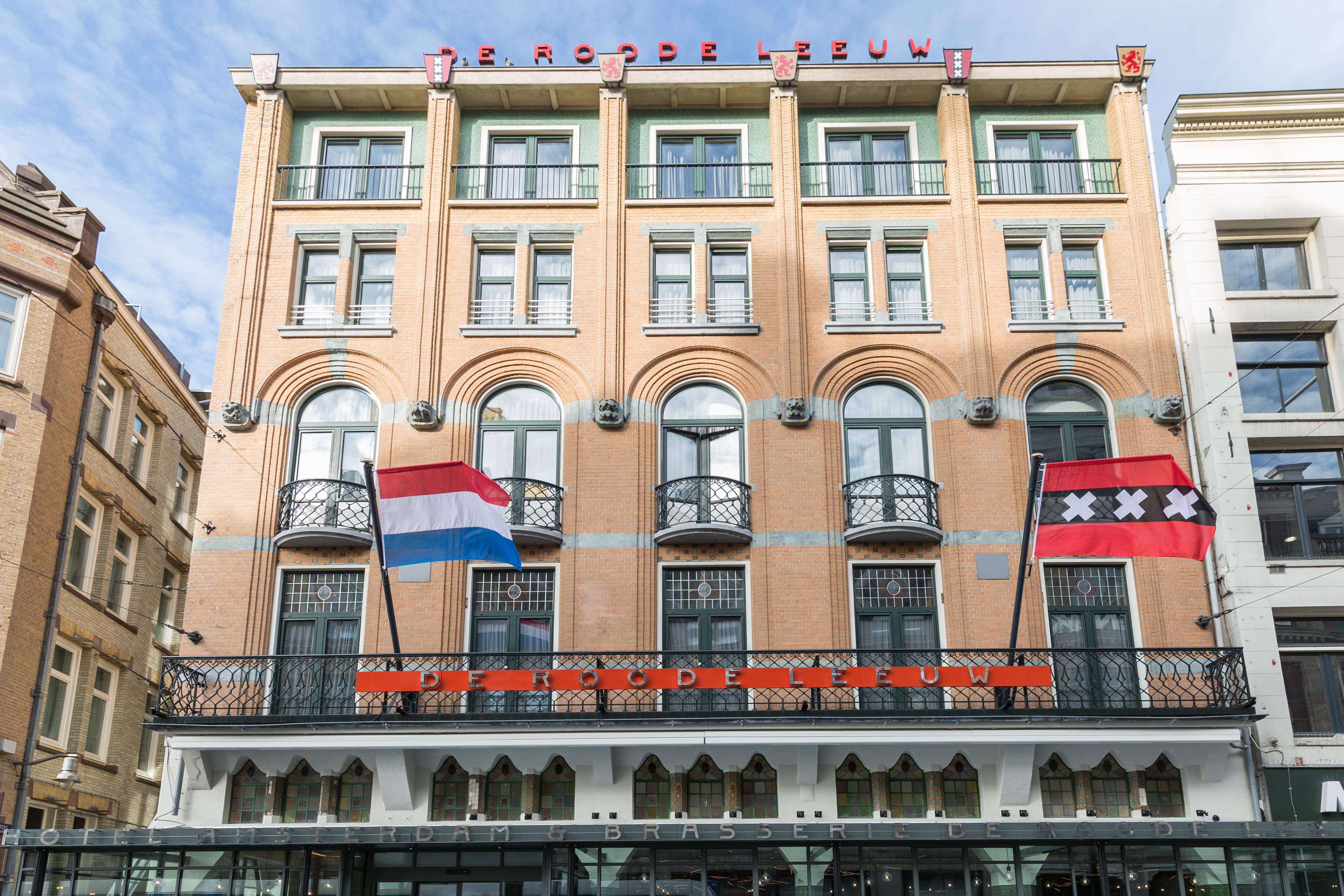 Hotel Amsterdam De Roode Leeuw Экстерьер фото